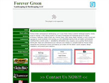 Tablet Screenshot of forevergreenusa.net